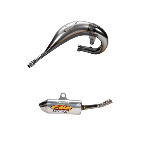 FMF FACTORY FATTY PIPE W/ POWERCORE 2 SHORTY MUFFLER YAMAHA 2005-2021 YZ125