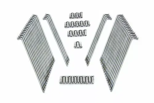 Chrome 19  Spoke Set for Harley Davidson by V-Twin