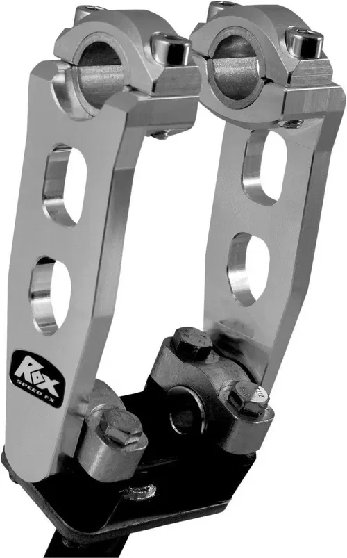 Rox Speed FX - 5" Pivoting Risers for 7/8" OR 1-1/8" Handlebar Natural 1R-P5SE