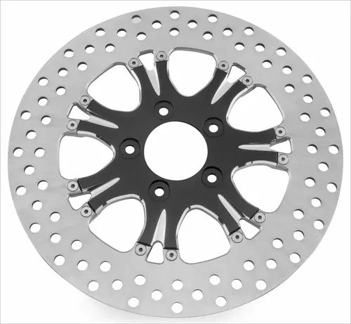 Performance Machine Heathen Paramount Platinum Cut Front 11.5" Brake Rotor Black