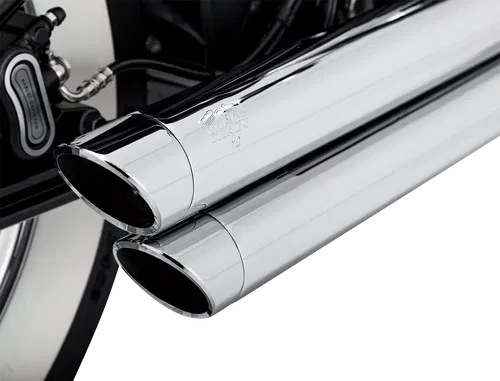 VANCE &amp; HINES Big Shots Staggered Exhaust System - Chrome 17341
