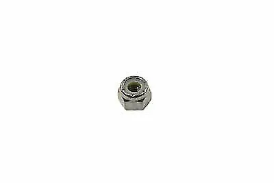 Chrome Hex Nuts 1/4 -20 for Harley Davidson by V-Twin