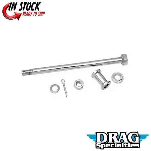 Drag Specialties 0214-0583 Rear Axle Kit- Chrome - '52-'78 XL