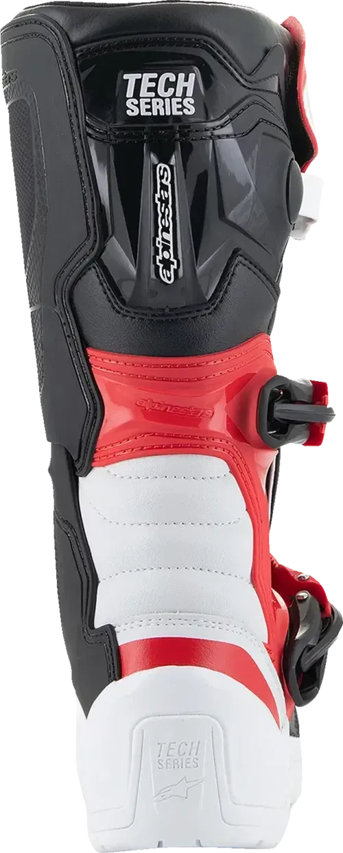 ALPINESTARS Youth Tech3S Boots - White/Black/Red - US Fits 8 2014024-2030-8