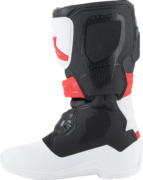 ALPINESTARS Youth Tech3S Boots - White/Black/Red - US Fits 8 2014024-2030-8