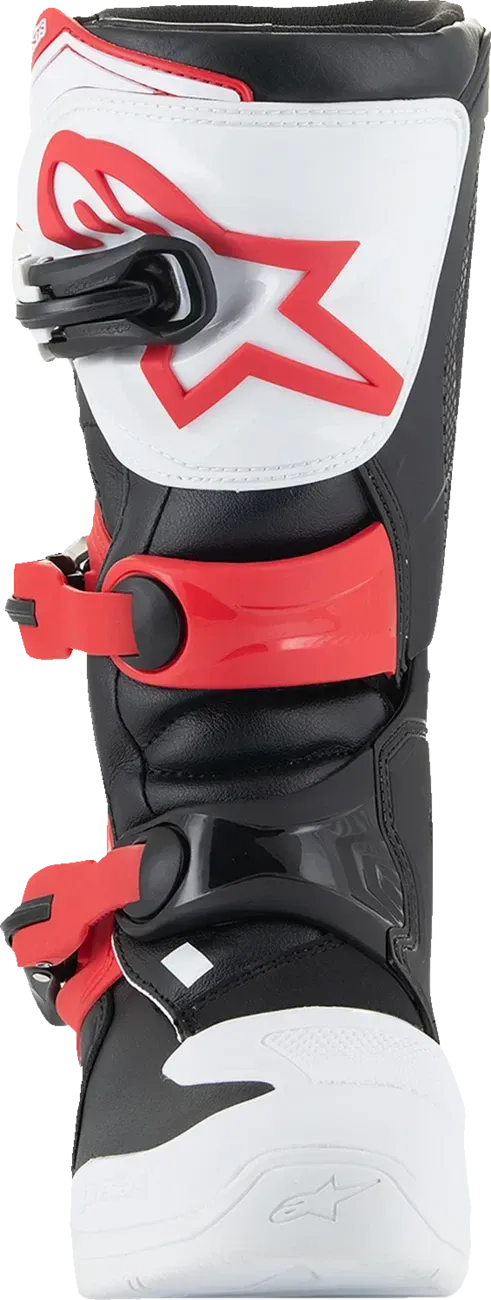 ALPINESTARS Youth Tech3S Boots - White/Black/Red - US Fits 8 2014024-2030-8