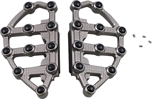 ARLEN NESS Fits MX Passenger Floorboards - Titanium 06-876