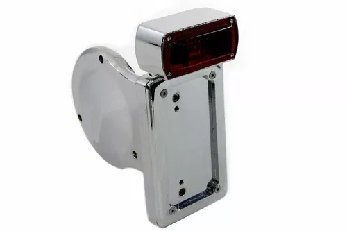 Box Style License Plate Assembly for Harley Davidson by V-Twin