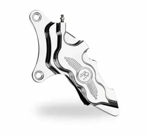 Performance Machine PM 13.0 Right Side 6 Piston Caliper 00-17 Harley Chrome