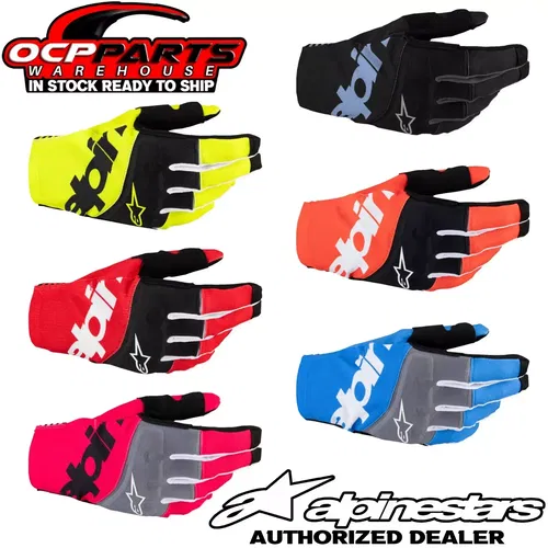 NEW! 2025 Alpinestars Techstar MX Motocross Moto Gloves - Pick Color & Size