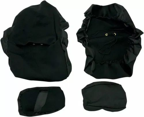 Moose Black Neoprene Seat Covers for Yamaha Rhino 04-11 ALL 0821-0710