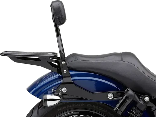 COBRA Backrest Kit - 14" - Black - Fits Dyna 602-2004B