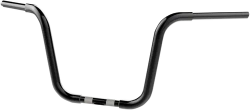 KHROME WERKS 1-1/4" Bobber Ape Hanger Handlebar - Fits 12" - Black 300876