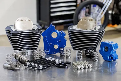 S&amp;S CYCLE 129" Power Package Engine Performance Kit - Gear Drive - Oil