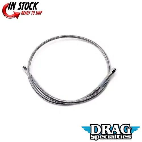 DRAG SPECIALTIES DS098836 Universal Brake Line- Clear Coated - 36"