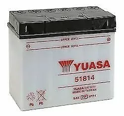 Yuasa 51814 High Performance Conventional YuMicron 12 Volt Battery 51814
