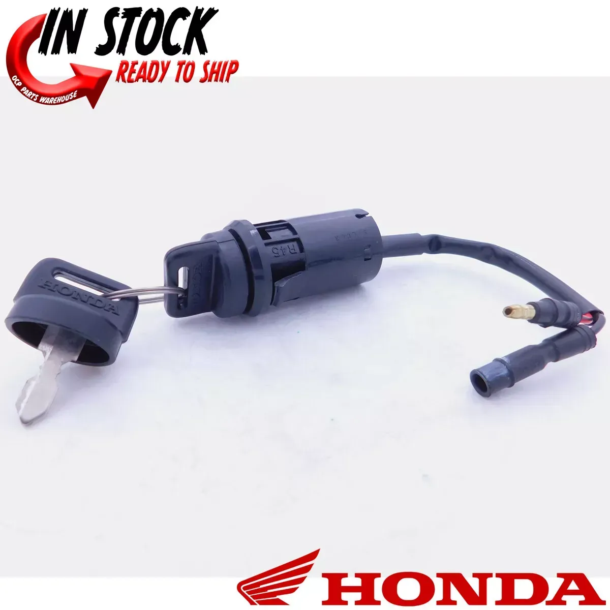 HONDA IGNITION SWITCH ASSEMBLY 2019-2025 CRF110F CRF125F GENUINE OEM NEW KEYS