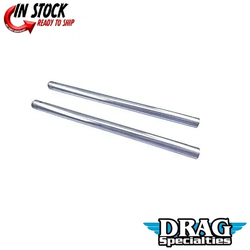 Chrome Fork Tube Set for 39mm Narrow Glide 87-99 Sportster 91-99 FXD 87-99 FXR