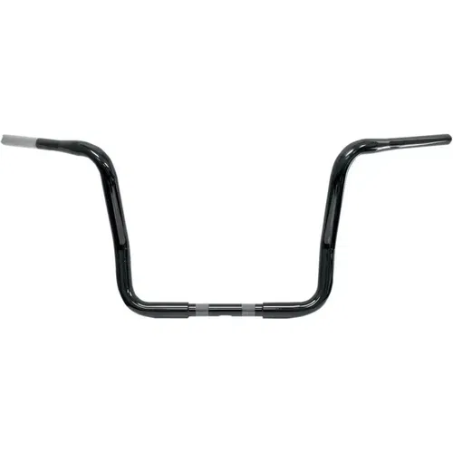 Drag Specialties 1-1/4" Gloss Black 17" Ape Hanger Handlebar Harley FL 08-17