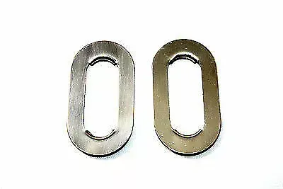 Rear Axle Adjuster Slide Plate Stainless Steel Harley by V-Twin 86-2005 FLST