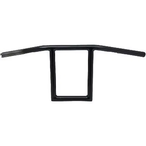 LA Choppers Gloss Black 10" Window Old School 1" Handlebars for Harley