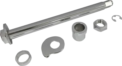 DRAG SPECIALTIES Axle Kit - Rear - Chrome - Fits '02-'07 Touring W16-0349 !