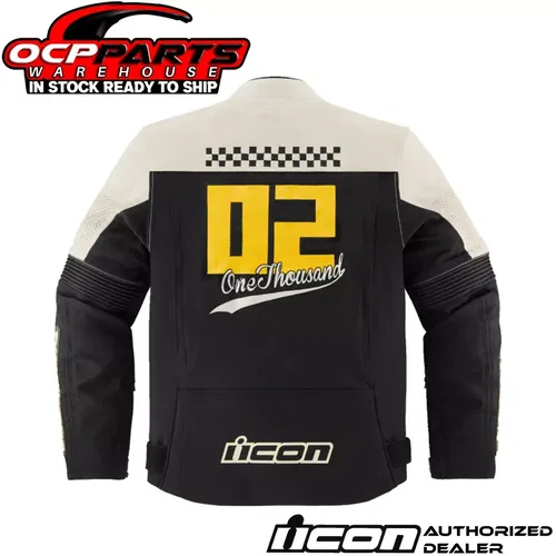 NEW Icon Motosports Slabtown Memento Motorcycle Riding Jacket Pick Size