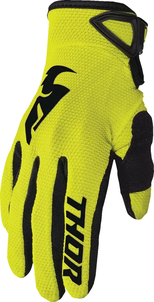THOR Youth Sector Gloves - Acid - Medium 3332-1736