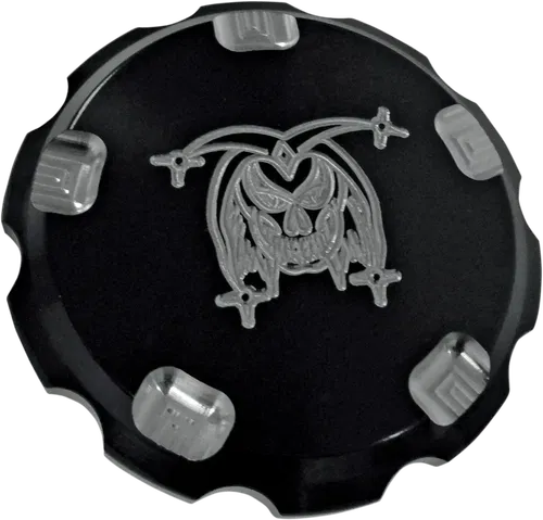 JOKER MACHINE Gas Cap - Joker - Black - Fits Harley-Davidson 10-441B