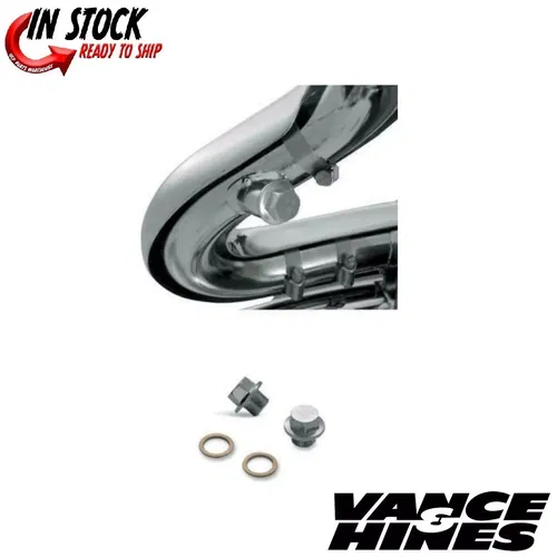 Vance & Hines O2 Sensor Bung Plug Kit 18mm x 1.5