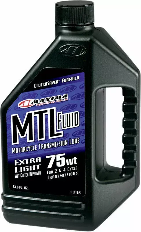 Maxima Racing Oil MTL-XL Motorcycle Transmission/Clutch Fluid | 75W | 1 Liter