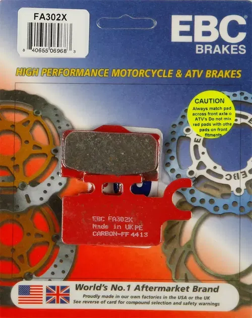 EBC X Series Carbon Brake Pads FA302X