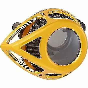 Arlen Ness Gold Clear Tear Series Air Cleaner Kit for Touring 08-16 1010-2543