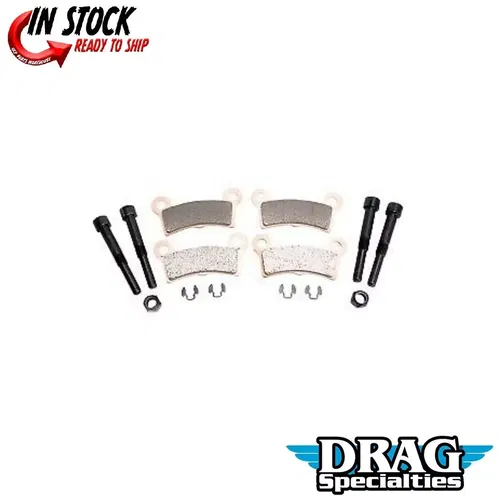 Drag Specialties Sintered Metal Rear Brake Pads for Harley Trikes 09-13