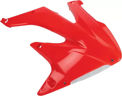 Cycra Red PowerFlow Radiator Shrouds Scoops (Pair) For Honda CRF 450 R 05-08