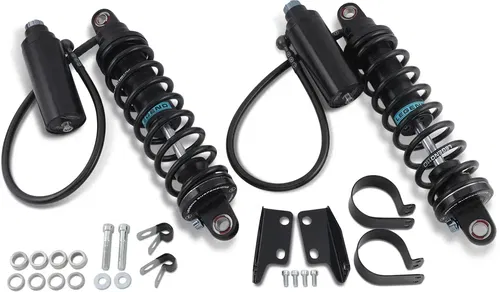 LEGEND SUSPENSION REVO ARC Remote Reservoir Shocks - Fits Standard - Black - 13"