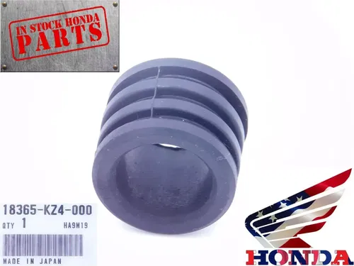 Honda OEM Exhaust Pipe to Muffler Rubber Seal / Gasket 1989-2007 CR 125 CR125R
