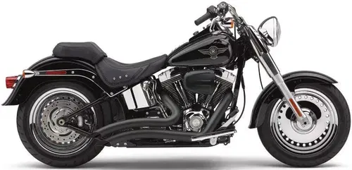 Cobra Speedster Short Swept Exhaust Harley Heritage Softail Classic 2012-14