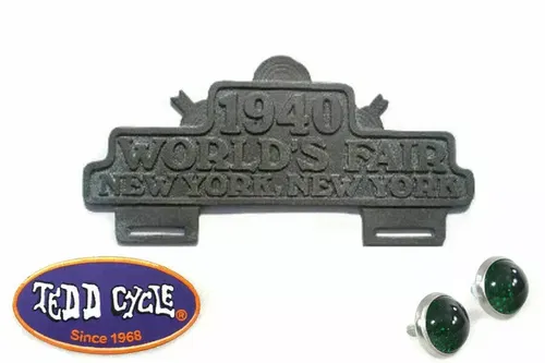 World's Fair License Plate Topper Kit for Harley Davidson by V-Twin