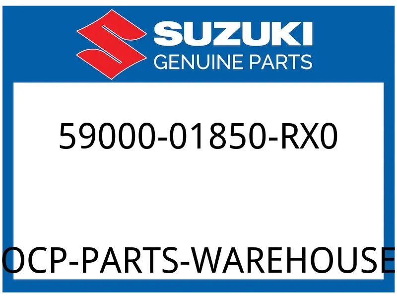 Suzuki OEM Part 59000-01850-RX0 CYL E KIT,FR MA