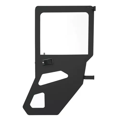 POLARIS BLACK CANVAS ZIP WINDOW REAR DOORS  RANGER CREW XP 1000 & PRO XD CREW -