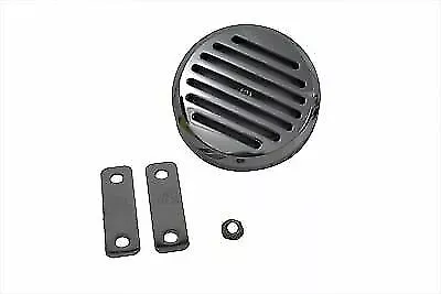 Universal Horn Electric Chrome 12 Volt for Harley Davidson by V-Twin