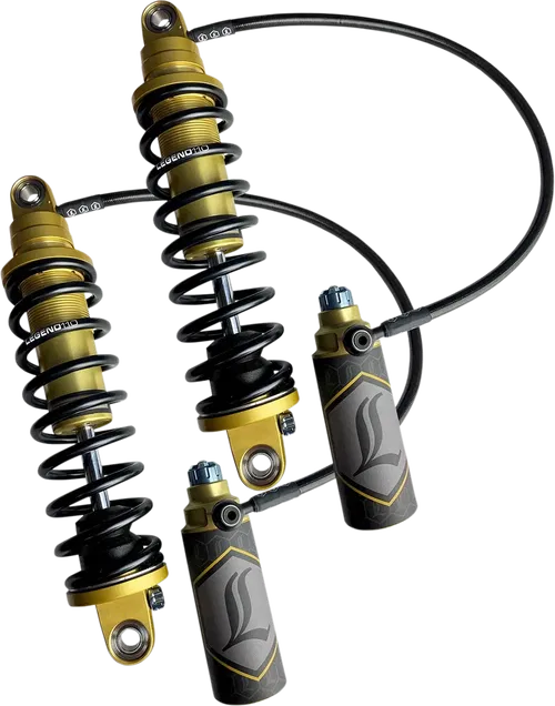 LEGEND SUSPENSION REVO ARC Remote Reservoir Shocks - Heavy Duty - Fits Gold -