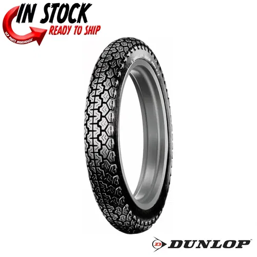 Dunlop K70 Bias Front Tire 3.25-19 Vintage-Look Sold Each 4202-23