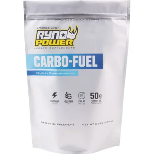 RYNO POWER Carbo-Fuel Stimulant-Free Drink Mix 2LB 20 Servings