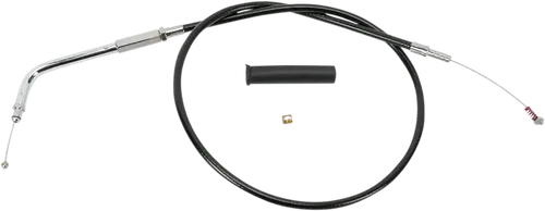 DRAG SPECIALTIES Black Vinyl Idle Cable - Fits 36-3/4" 4342506B