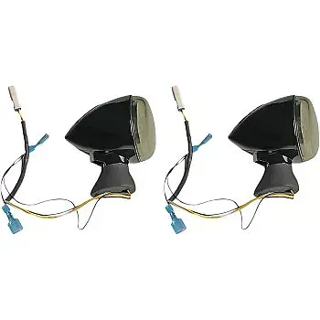 CUSTOM DYNAMICS PROBEAM DYNAMIC RINGZ FRONT LED TURN SIGNALS BLACK SCOUT 15-2023
