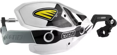Cycra Ultra Probend CRM Wrap Around Handguards White/White 7/8 Handlebars