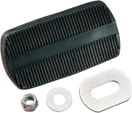 DRAG SPECIALTIES Brake Pedal Pad - Black - Fits FL 17-0413-SC2