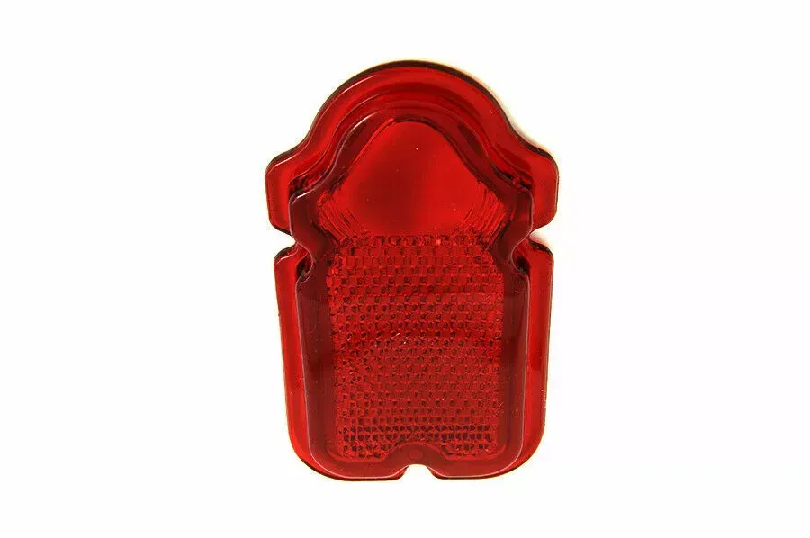 V-Twin Tail Lamp Lens Plastic Red for Harley Davidson